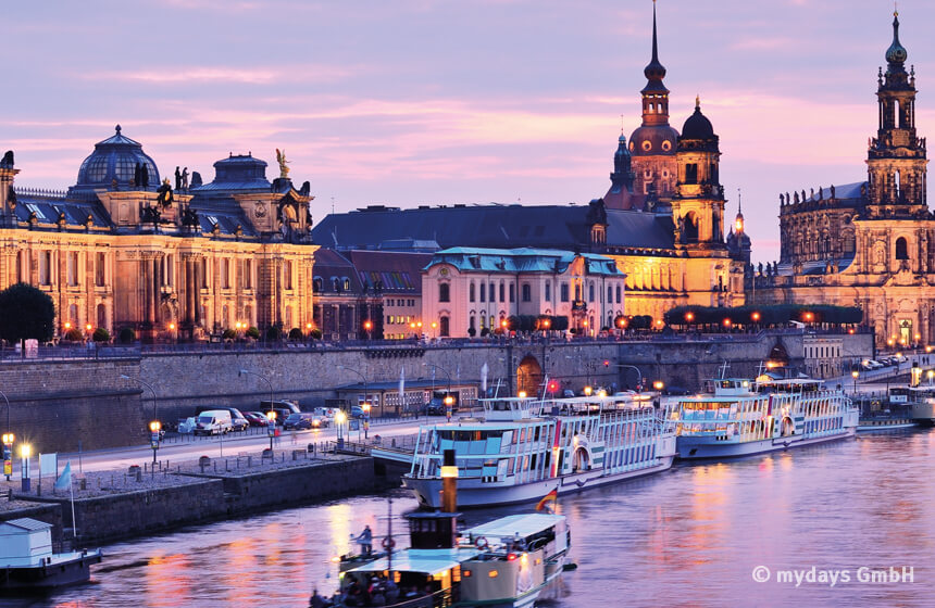 Das Nachtleben von Dresden solltest Du auch bei Deinem Abenteuer "Ein Tag Dresden" einplanen
