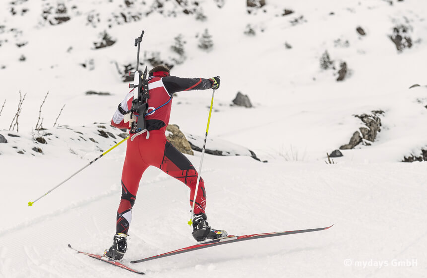 Wintererlebnisse für Zwei Biathlon Kurs